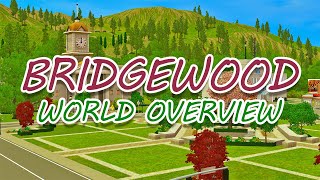 I LOVE THE VIBE OF THIS WORLD Bridgewood The Sims 3 World Overview [upl. by Beaufert]