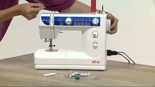 Elna eXplore 240 Sewing Machine Demonstration [upl. by Drawde]