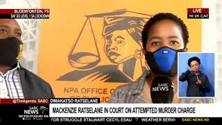 Genderbased violence  Mackenzie Ratselane case postponed to April another charge added [upl. by Goraud851]