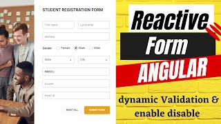 Reactive Form in Angular in Hindi  Angular Tutorials [upl. by Atikin793]