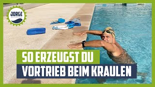 So erzeugst du Vortrieb beim Kraulen [upl. by Werdna]