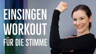 Einsingen  Stimme warmsingen mit Energie  schwungvolle Einsingübungen  singdude [upl. by Chaffin]