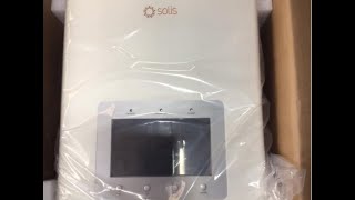 Unboxing of 3KW Solis Hybrid On Grid Inverter [upl. by Amund]