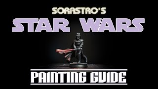 Star Wars Imperial Assault Painting Guide Ep7 Darth Vader [upl. by Rumit471]