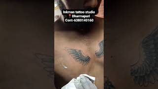 wings tattoo dharmapuri karimangalam pennagaram palacode mydharmapuri tattoo morappur harur [upl. by Aizitel310]