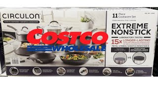 Costco Clearance Circulon SCRATCHDEFENSE NonStick Cookware [upl. by Esiuole245]