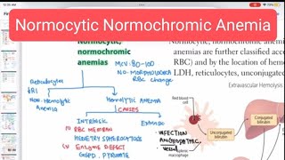 Normocytic normochromic anemia haematology 42 First Aid USMLE Step 1 in UrduHindi [upl. by Willumsen]