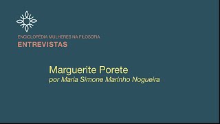 Entrevista Maria Simone Nogueira sobre Marguerite Porete [upl. by Aivun]