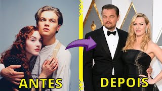 Titanic  Antes e Depois do Elenco 2022 com Idades [upl. by Eveineg]