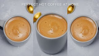 How To Make Hot Coffee Perfect Frothy Coffee At Home [upl. by Spears473]