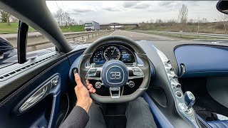 Driving 1600 HP 😳 Bugatti Chiron Super Sport POV Drive W16 SOUND Interior Exterior 4K [upl. by Ailisec168]