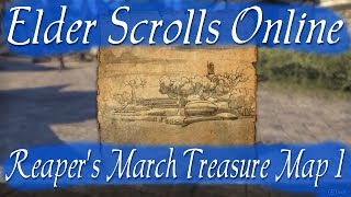 Reapers March Treasure Map 1 Elder Scrolls Online [upl. by Selmore190]