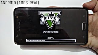 GTA 5 ON ANDROID Download Full Game Android and IOS [upl. by Nnyl]