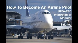 How To Become A Commercial Airline Pilot Salary Training CPL ATPL [upl. by Trudi558]