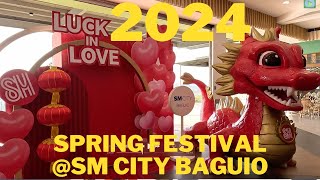 SM City Baguios Panagbenga and Spring Festival Inspired Decor Installations panagbenga2024 [upl. by Odlaniger]