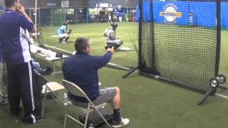 College Showcase  Pitchers amp Catchers [upl. by Mayor]