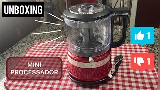 Mini Processador de Alimentos KitchenAid  KJA03BV  110V [upl. by Dorie]