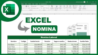 Excel Nómina laboral básica Para cualquier país [upl. by Kayla]