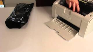 How to replace Samsung Toner Cartridge MLTD101S from Printer ML2165W [upl. by Malka]