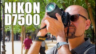 Nikon D7500 REVIEW en español [upl. by Yedrahs]