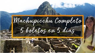 Así son las 5 entradas a Machu Picchu [upl. by Marcella]