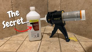 The Complete Guide to ReCaulking Your Bathroom [upl. by Yttam]