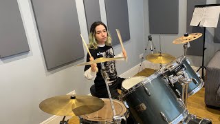 Aneurysm  Nirvana Drum Cover [upl. by Yrtneg]