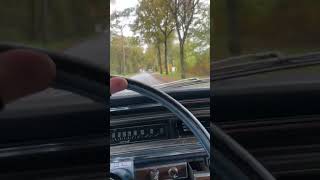 1965 Chevy Impala 350 sbc test drive th350 transmission no kickdown cable [upl. by Otnas]