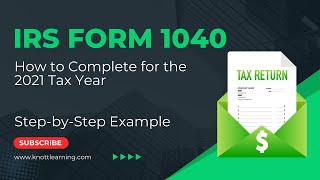 How to Fill Out Form 1040 for 2021 StepbyStep Instructions [upl. by Knowlton]