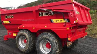 HERRON 20 TON HDT INDUSTRIAL DUMP TRAILER [upl. by Eelano]