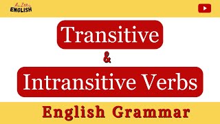 Difference between Transitive and Intransitive Verbs [upl. by Roger]