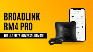 Master Every Device With BroadLink RM4 Pro  The Ultimate Universal Remote [upl. by Sielen]