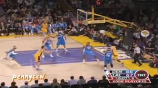 NBA Greatest Duels Allen Iverson vs Kobe Bryant 2008 Playoff Rd 1 [upl. by Nepsa]