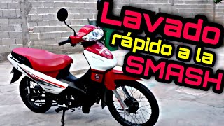 GILERA SMASH LAVADO RAPIDO David Gomez [upl. by Aihselef129]