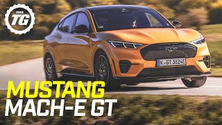 Ford Mustang MachE GT review a 480bhp electric muscle car  Top Gear [upl. by Aidam]