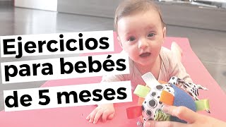 Ejercicios de estimulación temprana para bebés de 0 a 6 meses de edad [upl. by Une971]