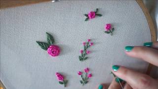 Make Your Own Floral Embroidery Designs [upl. by Cyrillus]