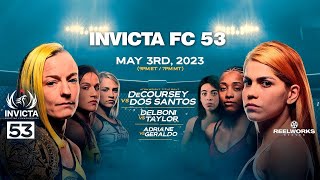 Invicta FC 53 on Wednesday May 3 at 9 pm ET LIVE on Fight Network [upl. by Sundstrom391]