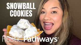 Rustic Eats  Easy amp Delicious Snowball CookiesHawaiian [upl. by Pena]