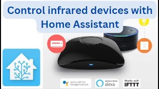 Using the Broadlink RM4 Pro to control IR devices using Home Assistant [upl. by Donaghue]