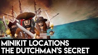 LEGO Pirates of the Caribbean  Minikit Locations  The Dutchmans Secret [upl. by Terbecki]