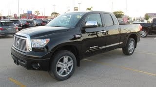 2013 Toyota Tundra Limited Double Cab 4x4 Start up Walkaround and Vehicle Tour [upl. by Liscomb]