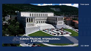 Scienze Politiche Internazionali e Diplomatiche  Lauree triennali [upl. by Flann]