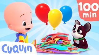 Cuquins Balloons learn colors and more 🎈 videos amp cartoons for babies [upl. by Rebmac497]