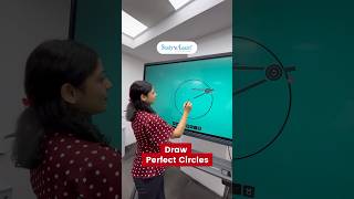 Interactive Flat Panel 65 Inch Smart Board  How To Use Smart Board Compass  Math Tools [upl. by Einwahs]