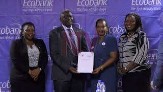 Uganda Red Cross Ecobank partner to boost humanitarian aid for vulnerable communities [upl. by Di]