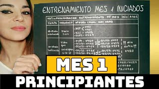 0480 Presentación CALENDARIO ENTRENAMIENTO PRINCIPIANTES  GRATIS  MES 1 para BICI O ELIPTICA [upl. by Parrnell]