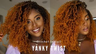 Yanky Twist Crochet Braids  Beginner Friendly  Under 3hrs Styling Time [upl. by Puttergill]