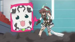 Vivid Strike Episode 1  Fuka Reventon  Fuka Meets Einhart Stratos after fighting some local thugs [upl. by Iridissa]