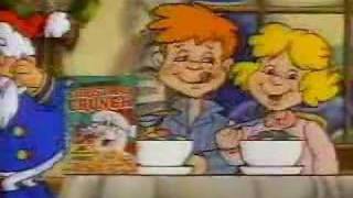 Christmas Crunch Cereal Commercial c1988 [upl. by Intruok529]